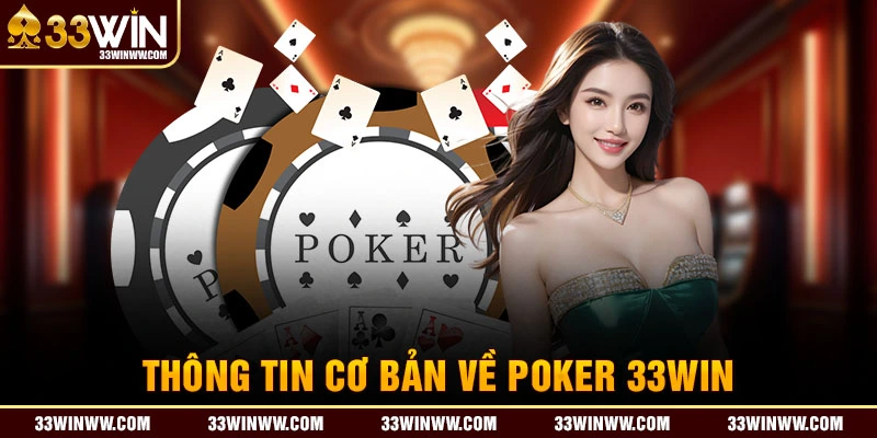 Thông tin cơ bản về Poker 33WIN