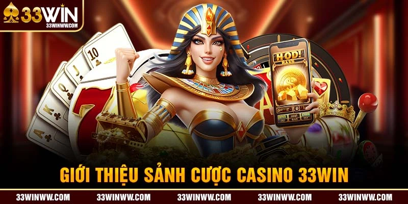 Sảnh Casino 33WIN mang đến giải trí cao cho khách hàng