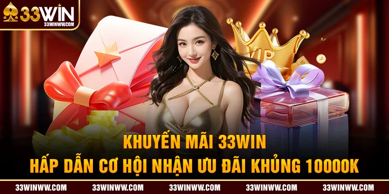 Khuyến mãi 33WIn hấp dẫn thường 1000 tỷ